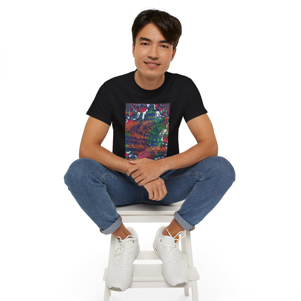 Unisex Ultra Cotton Tee - Love Light Fractals No.2