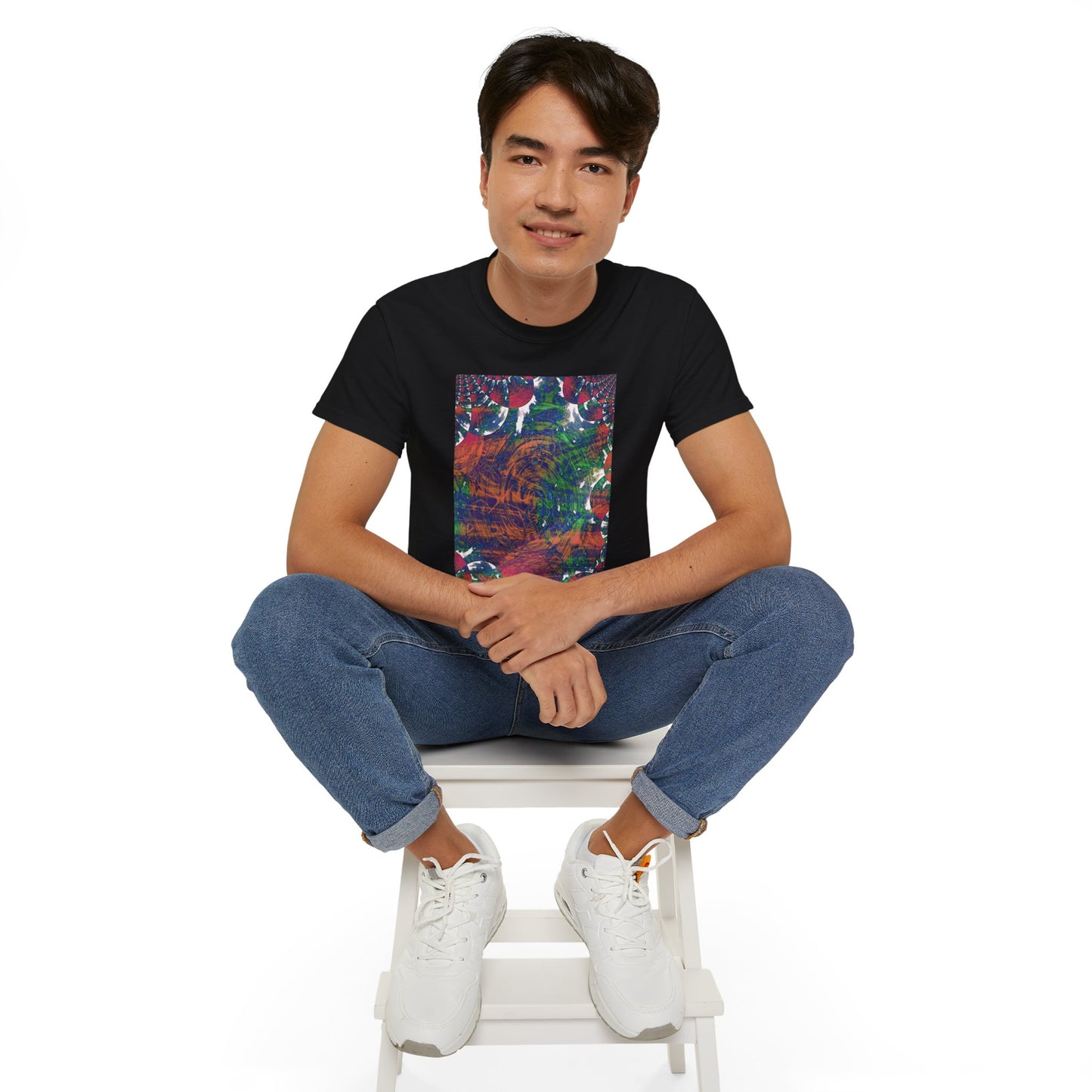 Unisex Ultra Cotton Tee - Love Light Fractals No.2