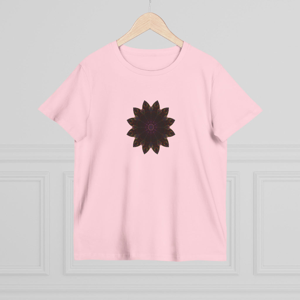 Women’s Maple Tee - Love Light Mandalas No.12