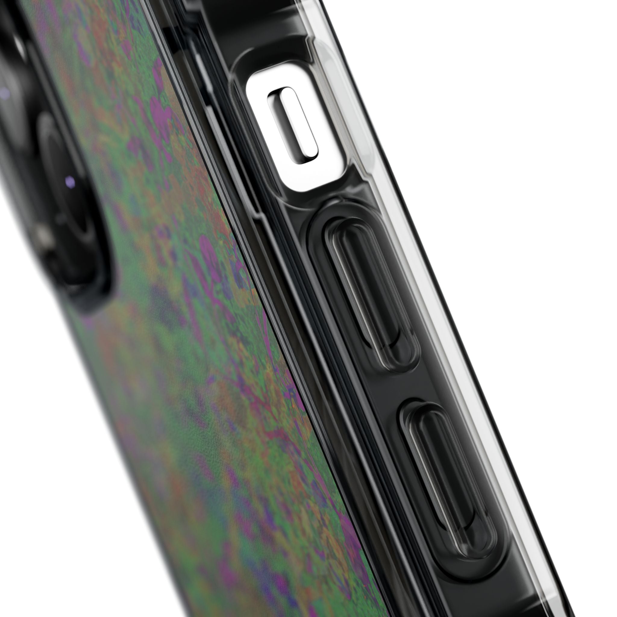 iPhone 14 Magnetic Clear Impact Case - Hidden Weave Series V3 No.24