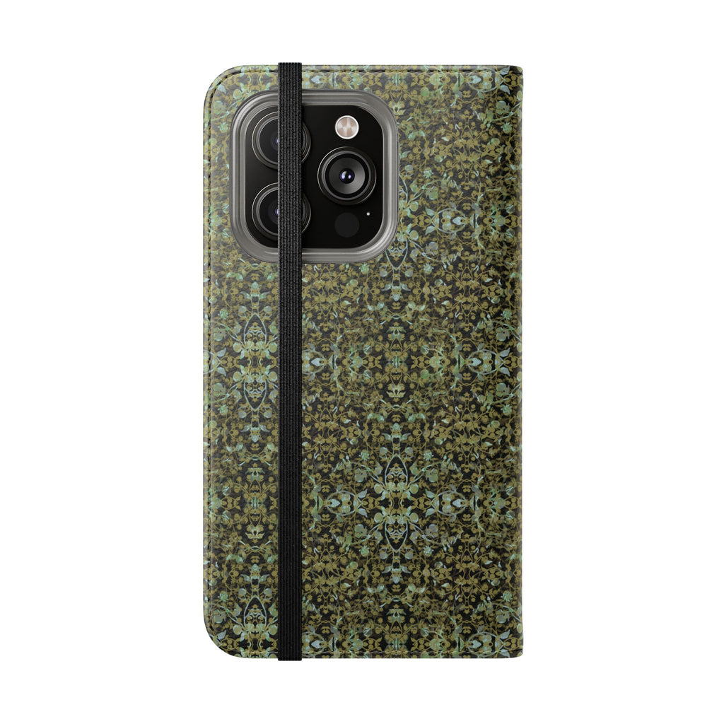 iPhone 14 Flip Case - Hidden Weave Series No.4