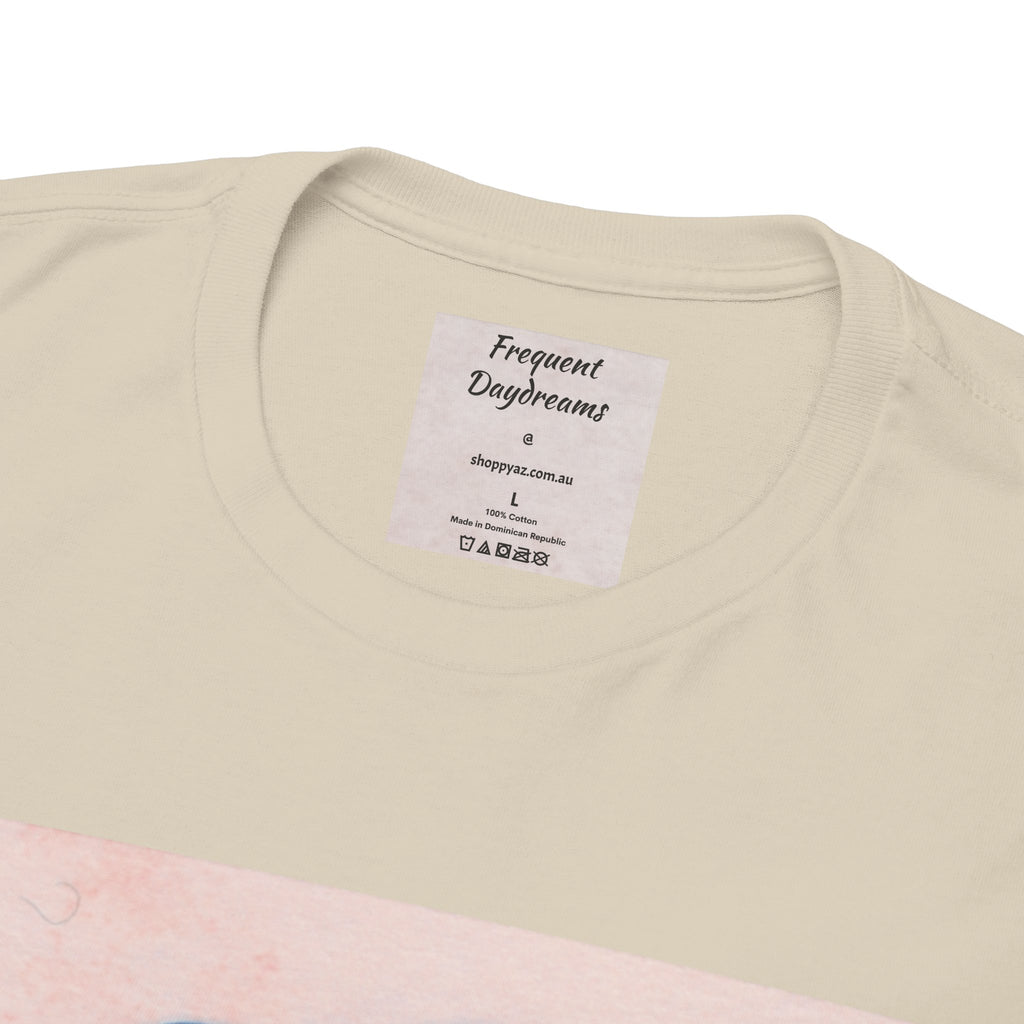 Unisex Heavy Cotton Tee - Frequent Daydreams Sketch No.45