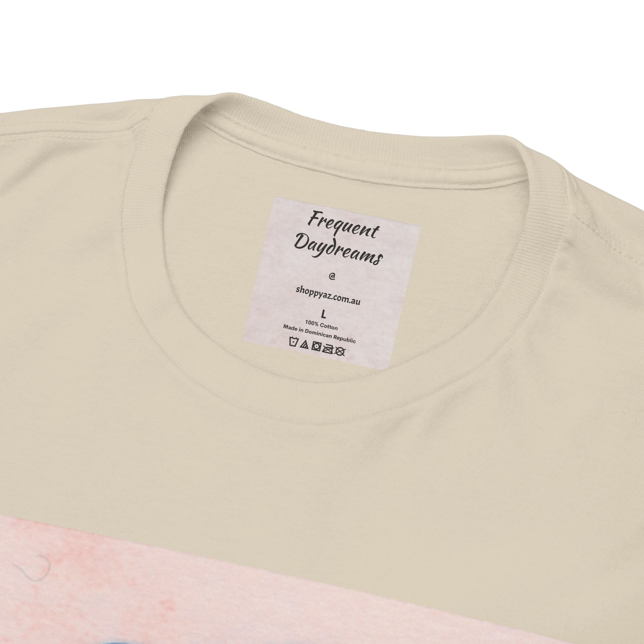 Unisex Heavy Cotton Tee - Frequent Daydreams Sketch No.45