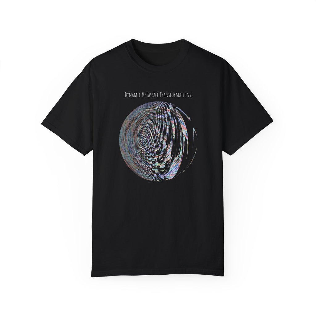 Unisex Garment-Dyed T-shirt - Fractal Moon No.2