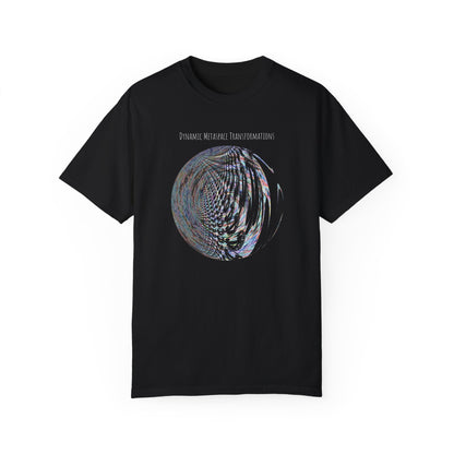 Unisex Garment-Dyed T-shirt - Fractal Moon No.2
