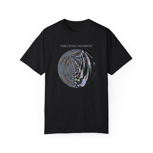Unisex Garment-Dyed T-shirt - Fractal Moon No.2