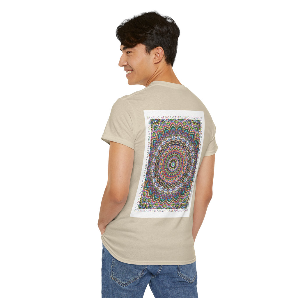 Unisex Heavy Cotton Tee (Back) - DMT Seer No.7