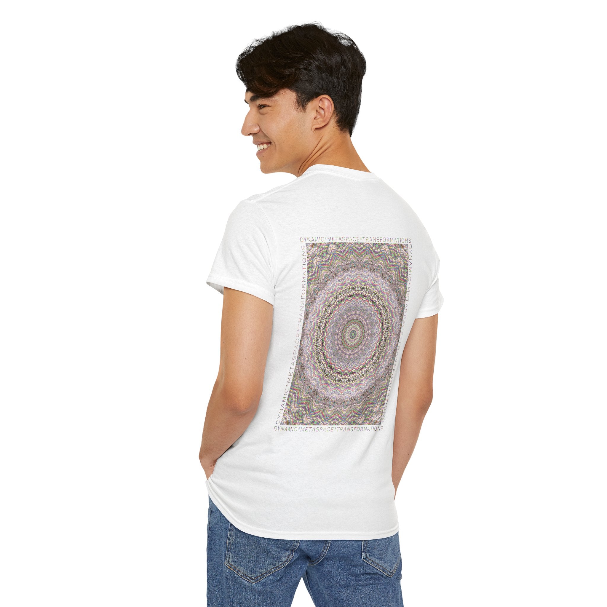 Unisex Heavy Cotton Tee (Back) - DMT Seer No.10