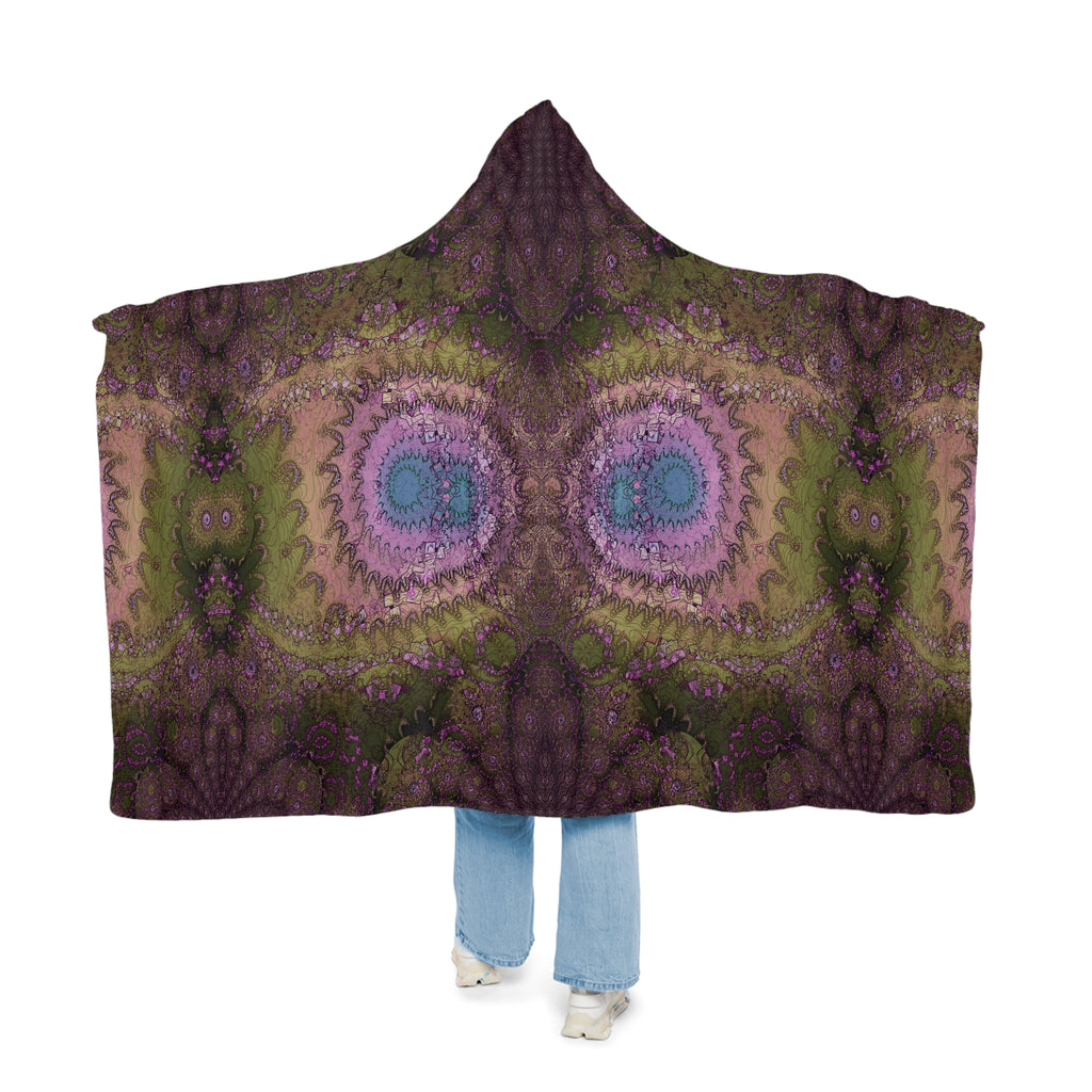 Snuggle Blanket - Love Light Fractals No.8