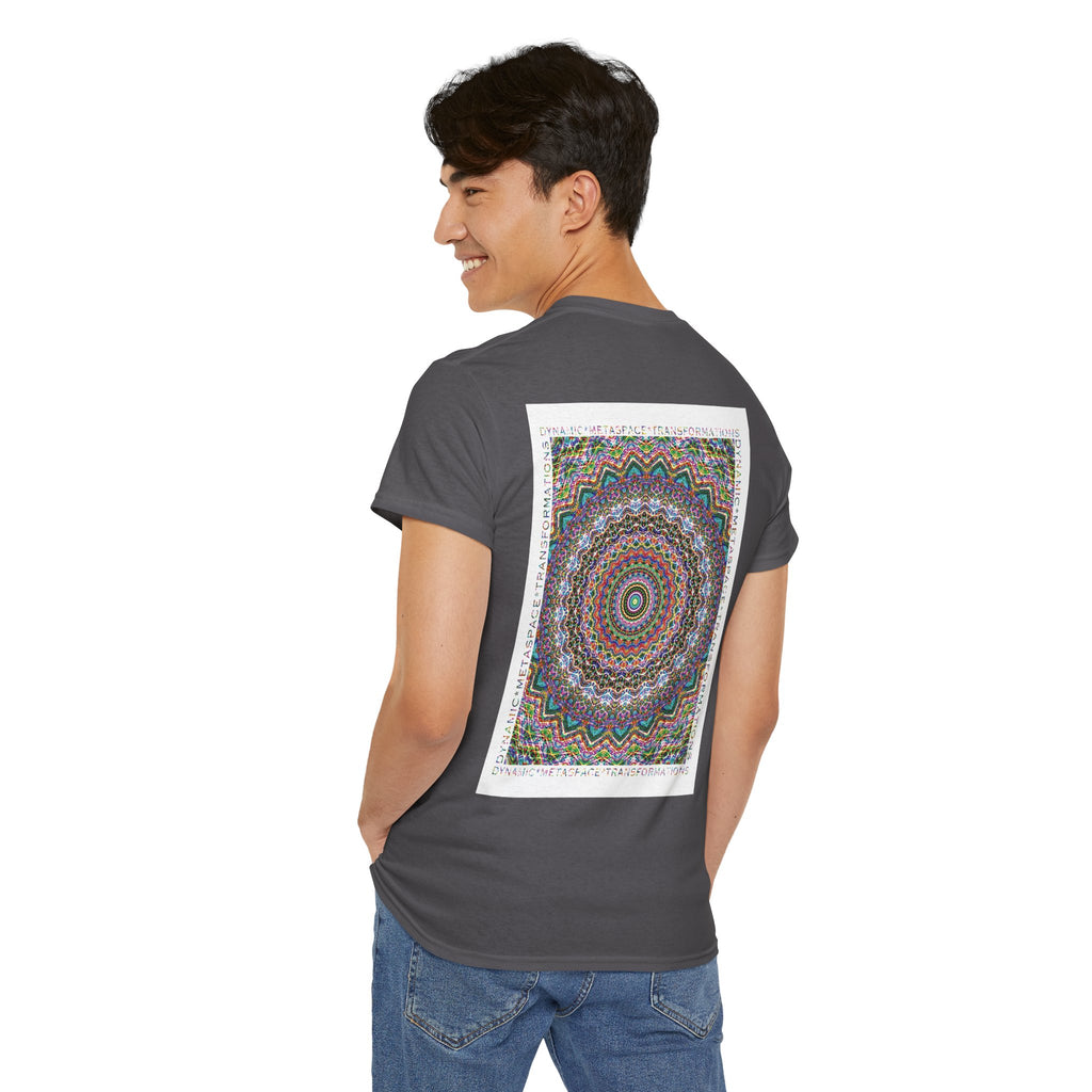 Unisex Heavy Cotton Tee (Back) - DMT Seer No.7