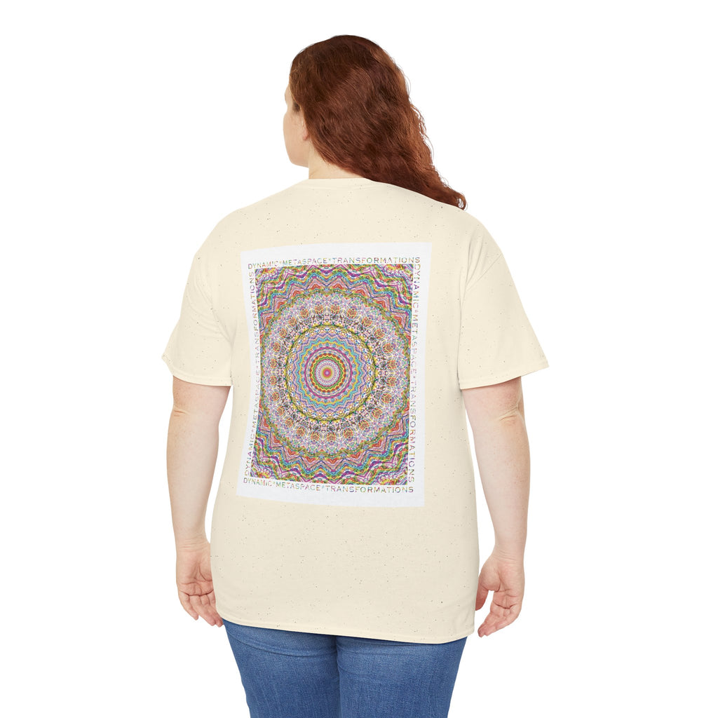 Unisex Heavy Cotton Tee (Back) - DMT Seer No.9