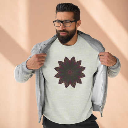 Unisex Crewneck Sweatshirt - Love Light Mandalas No.7