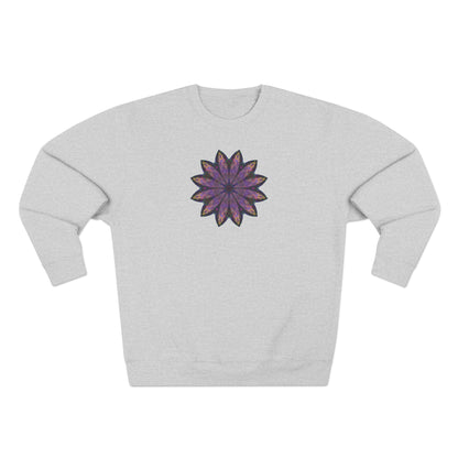 Unisex Crewneck Sweatshirt - Love Light Mandalas No.24
