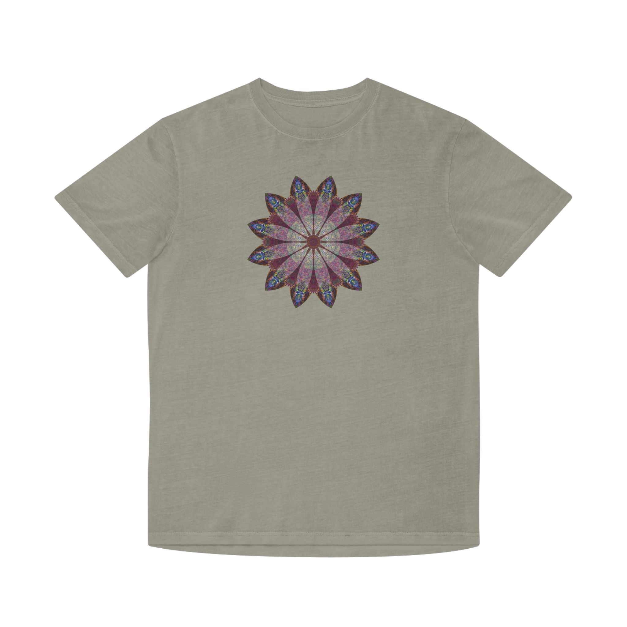 Unisex Faded Shirt - Love Light Mandalas No.9