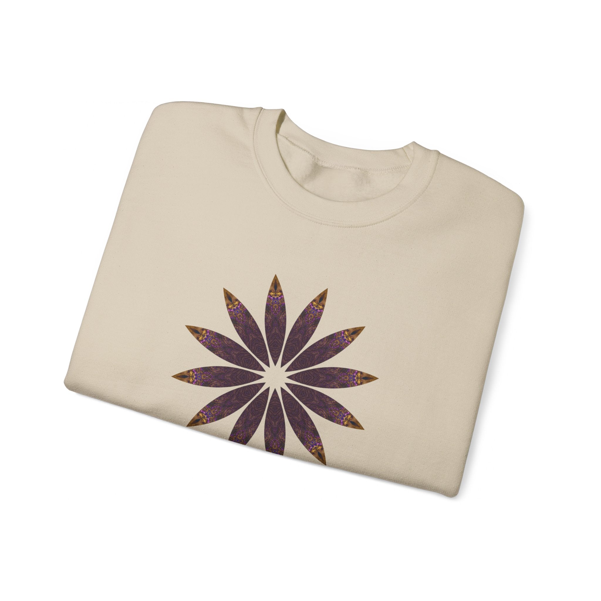 Unisex Heavy Blend™ Crewneck Sweatshirt - Love Light Mandalas No.2
