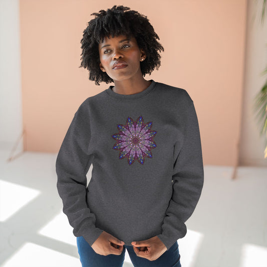 Unisex Crewneck Sweatshirt - Love Light Mandalas No.17
