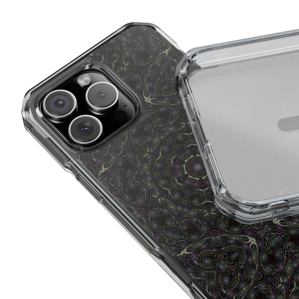 iPhone 16 Magnetic Clear Impact Case - P5 Kaleidoscopic No.18