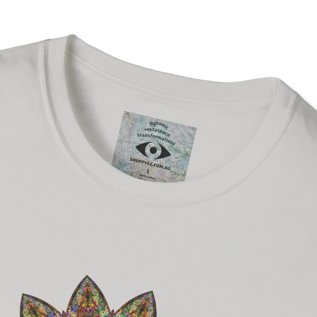 Unisex Softstyle T-Shirt - Love Light Mandalas No.13