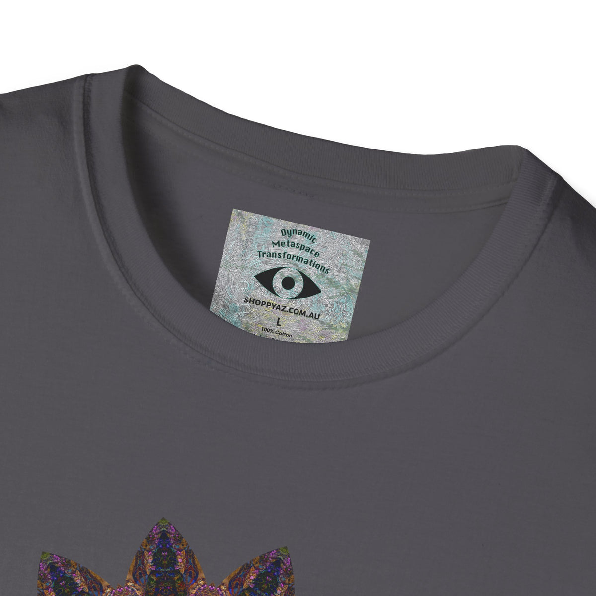 Unisex Softstyle T-Shirt - Love Light Mandalas No.8