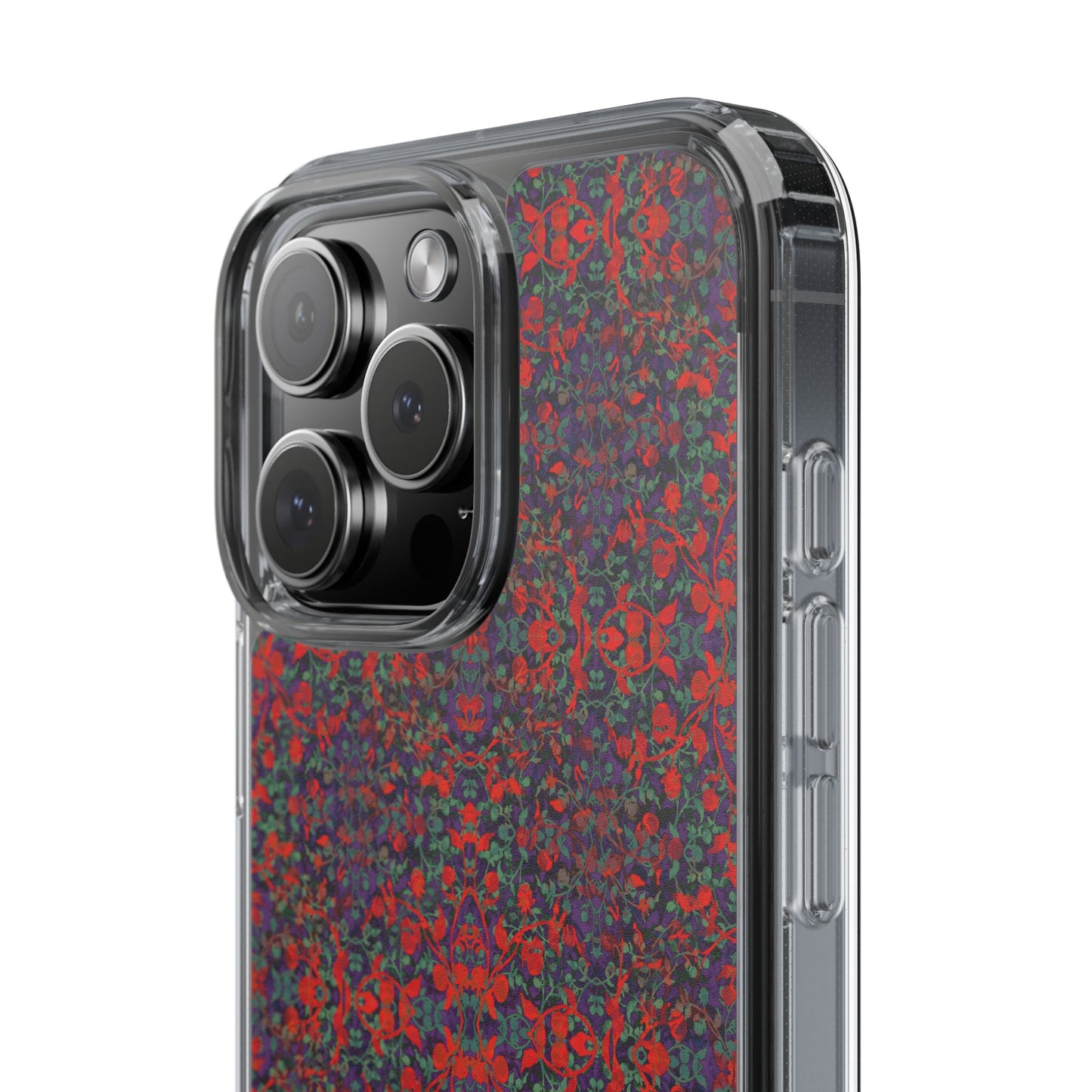 iPhone 16 Clear Case – Hidden Weave Series No.25