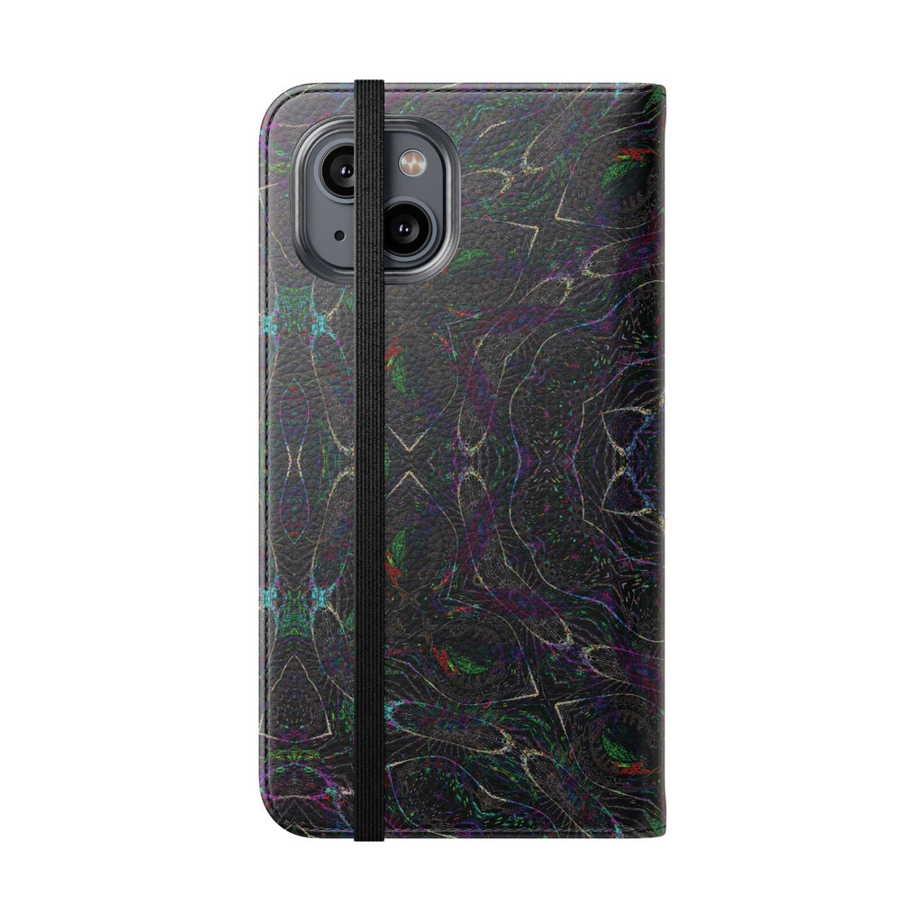 iPhone 14 Flip Case - P5 Kaleidoscopic No.32