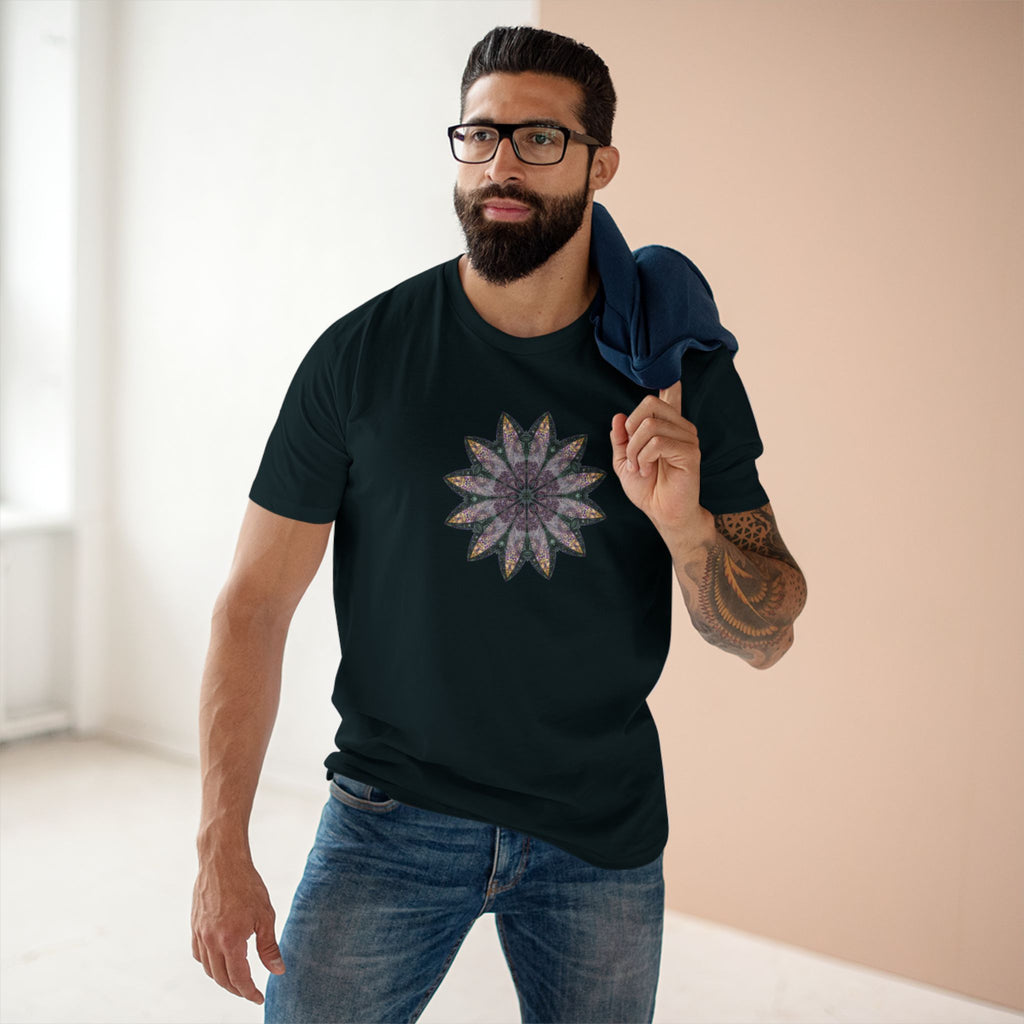 Men's Staple Tee - Love Light Mandalas No.21