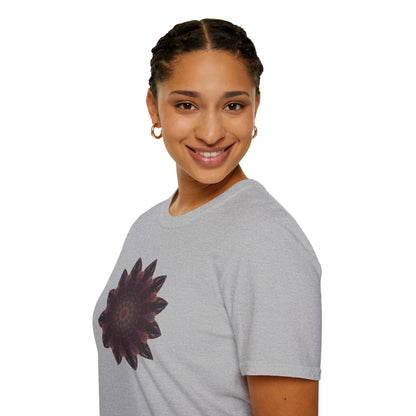 Unisex Softstyle T-Shirt - Love Light Mandalas No.8