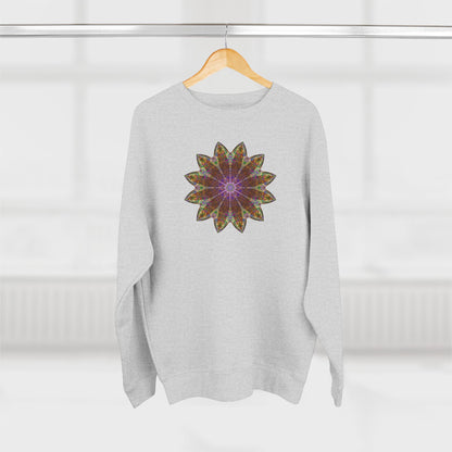 Unisex Crewneck Sweatshirt - Love Light Mandalas No.13