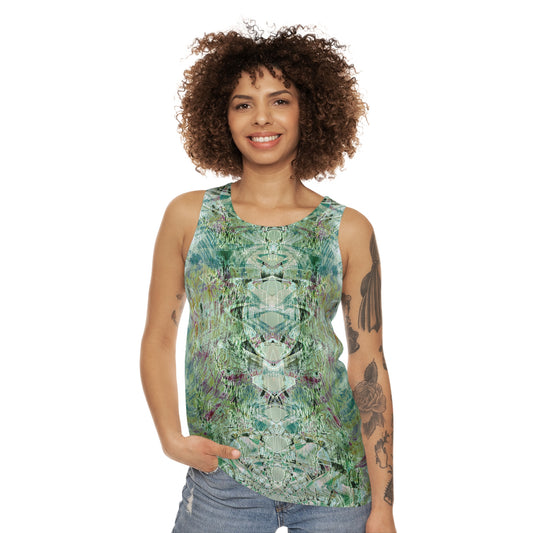 Unisex Tank Top - Love Light Fractals No.7