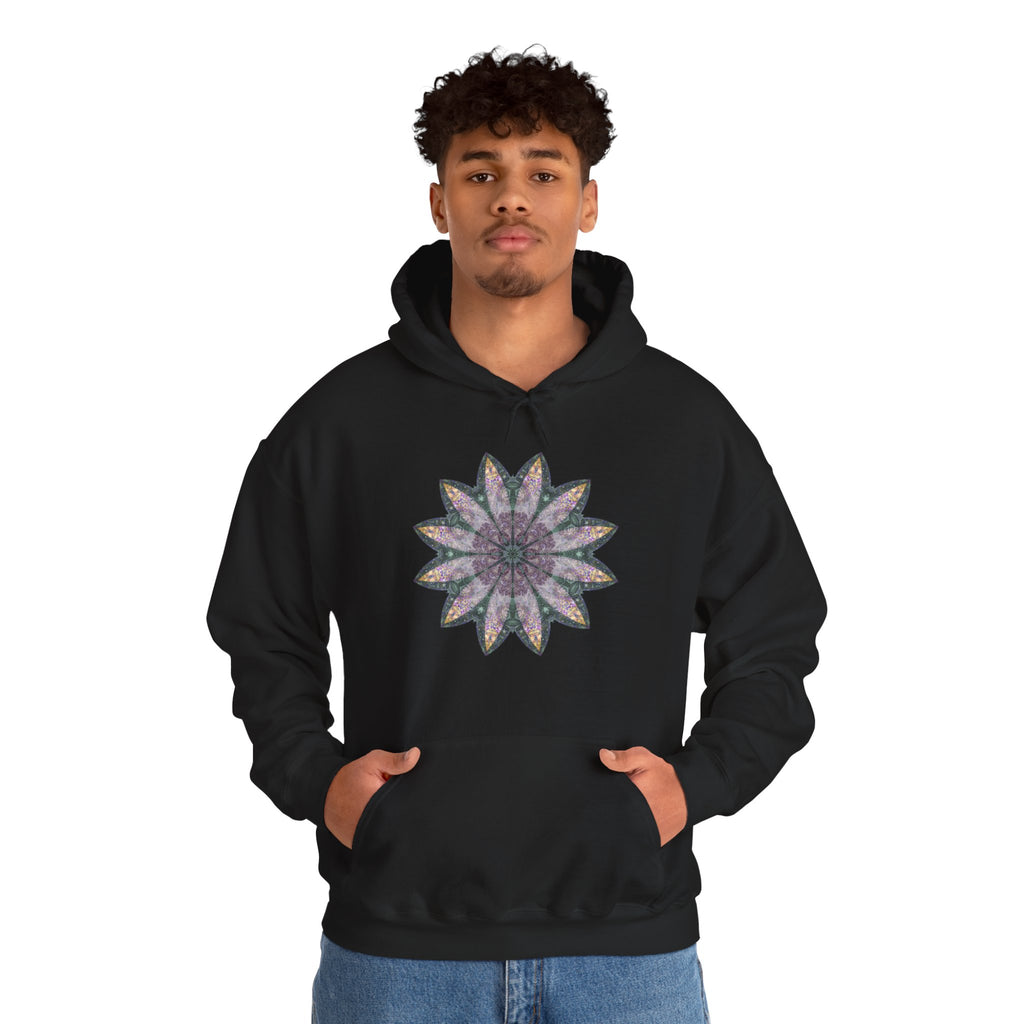 Unisex Heavy Blend™ Hooded Sweatshirt - Love Light Mandalas No.21