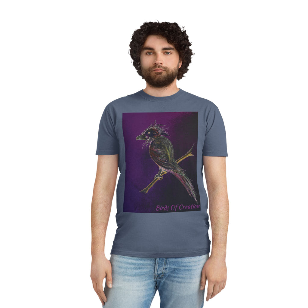 Unisex Faded Shirt - Birds Of Creation No.1