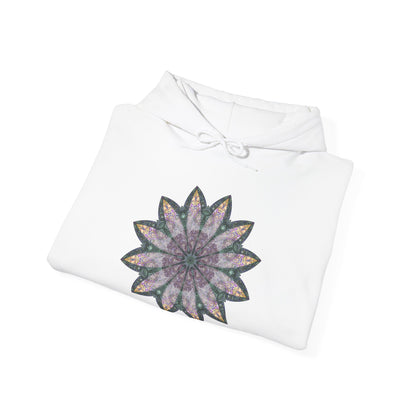 Unisex Heavy Blend™ Hooded Sweatshirt - Love Light Mandalas No.21
