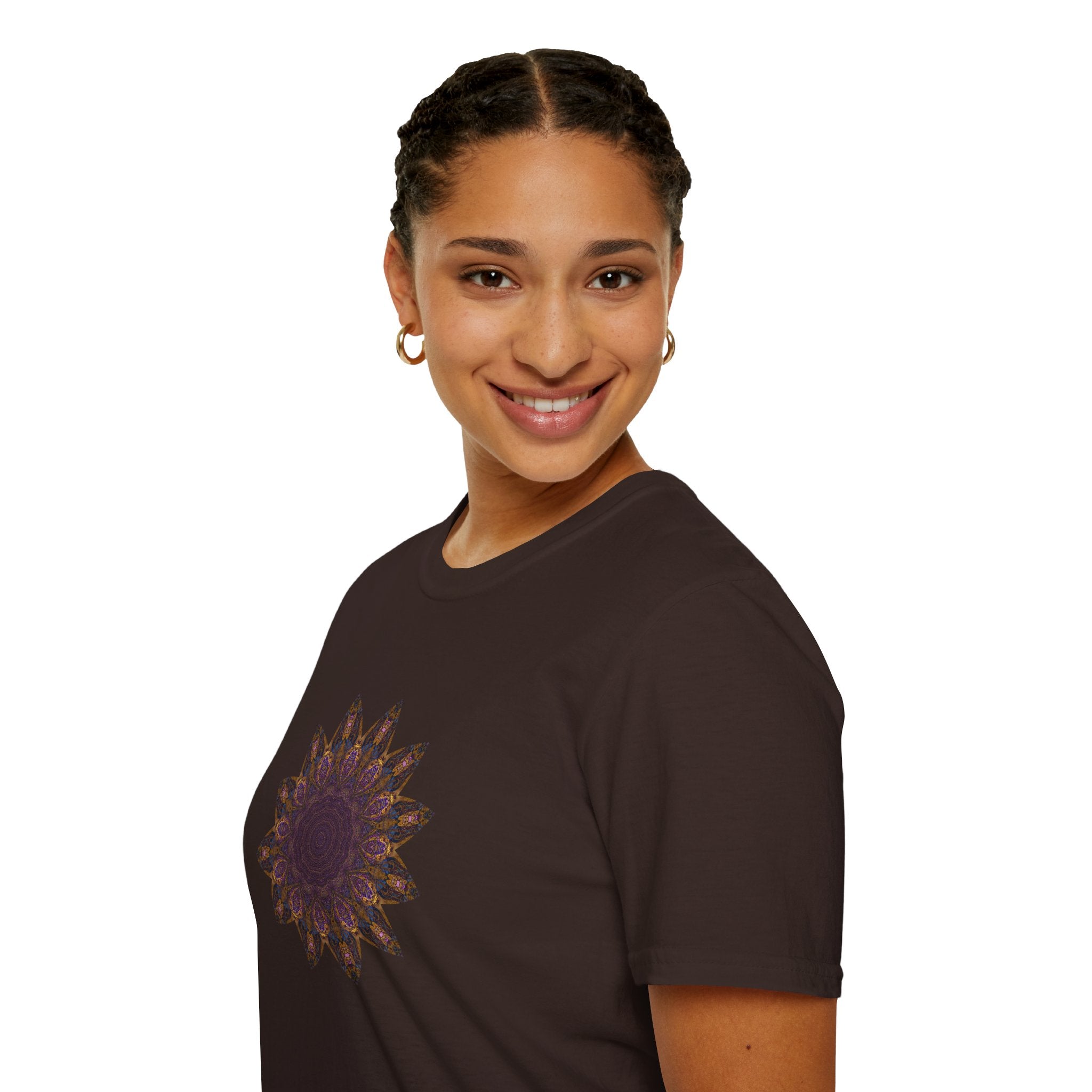 Unisex Softstyle T-Shirt - Love Light Mandalas No.1