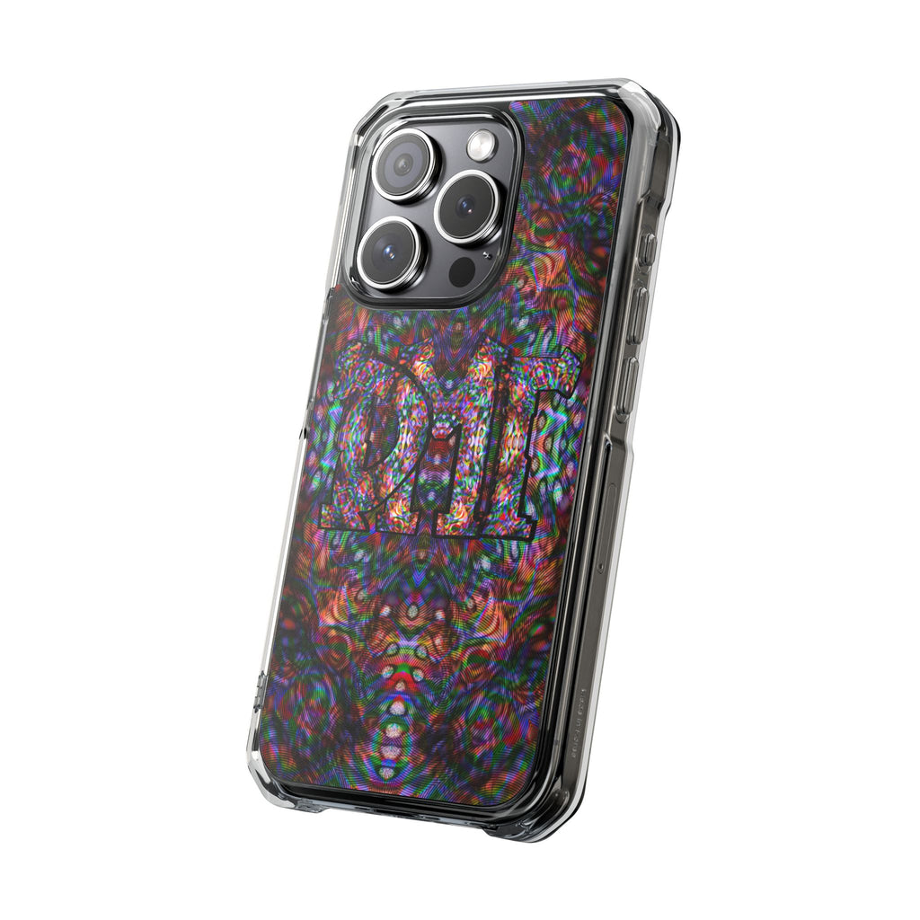 iPhone 15 Magnetic Clear Impact Case - DMT Scribe No.S1T1