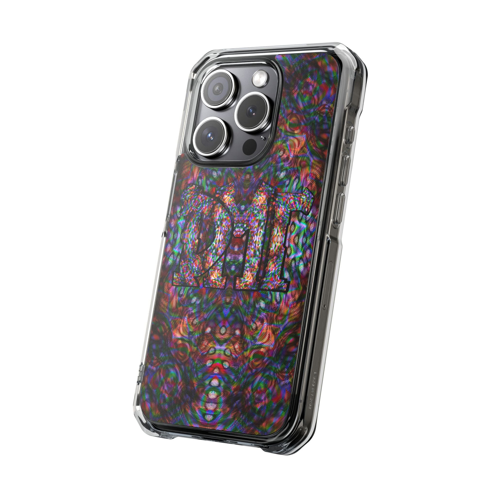 iPhone 15 Magnetic Clear Impact Case - DMT Scribe No.S1T1