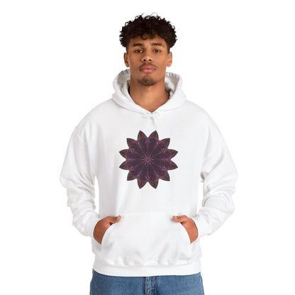 Unisex Heavy Blend™ Hooded Sweatshirt - Love Light Mandalas No.15