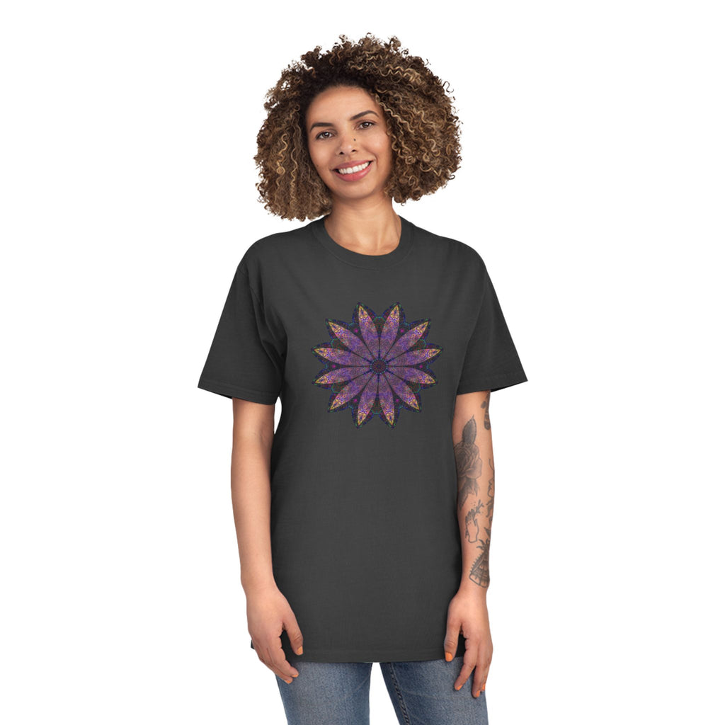 Unisex Faded Shirt - Love Light Mandalas No.24