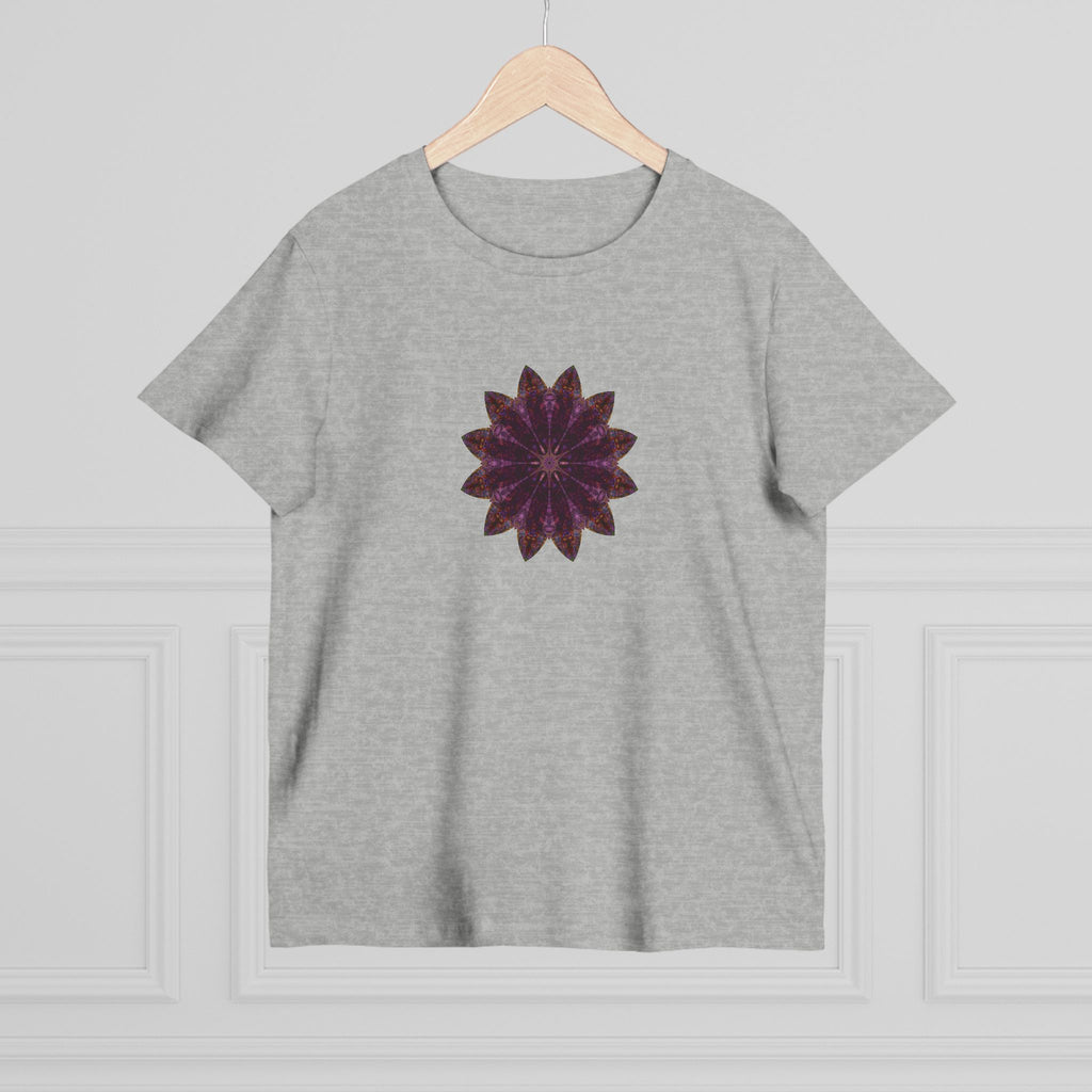 Women’s Maple Tee - Love Light Mandalas No.15