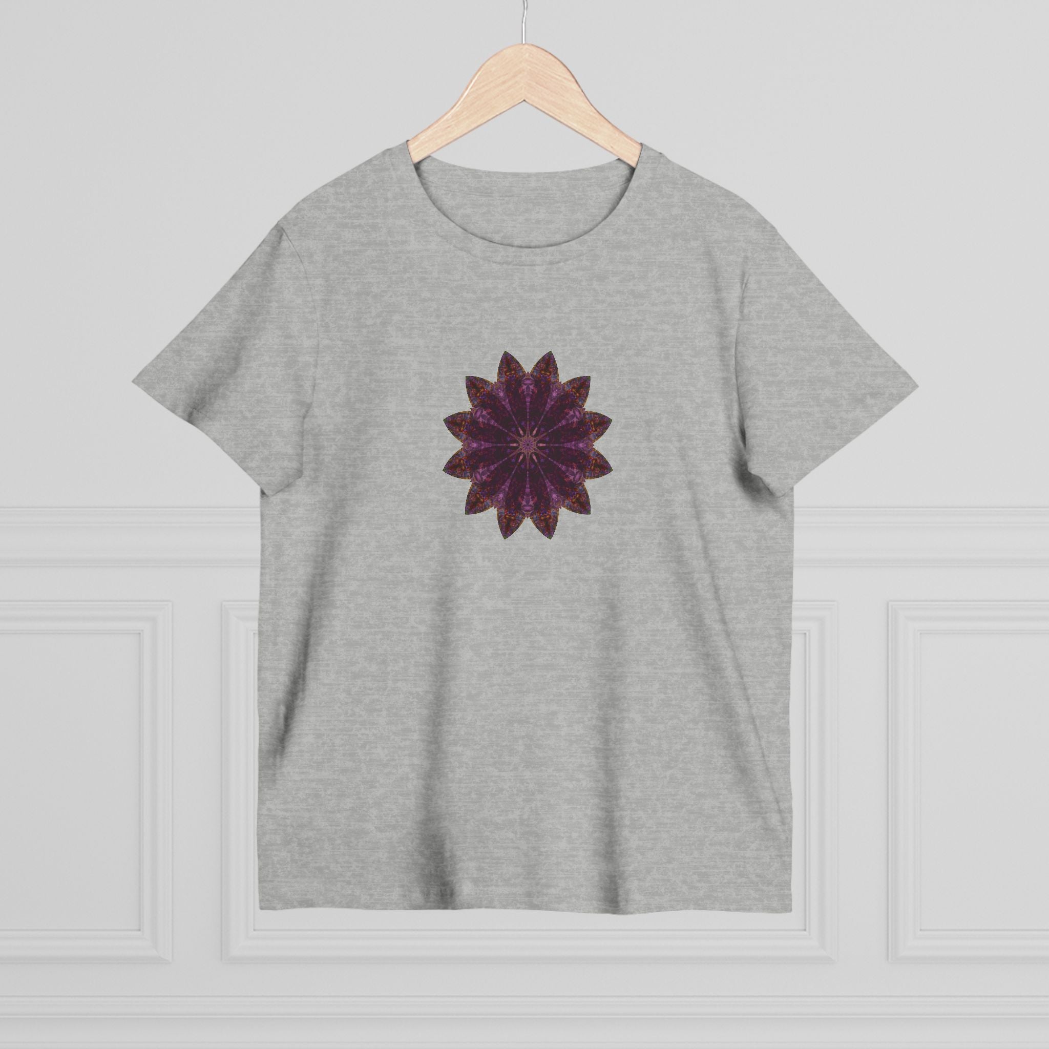 Women’s Maple Tee - Love Light Mandalas No.15