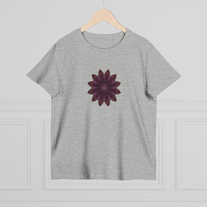 Women’s Maple Tee - Love Light Mandalas No.15