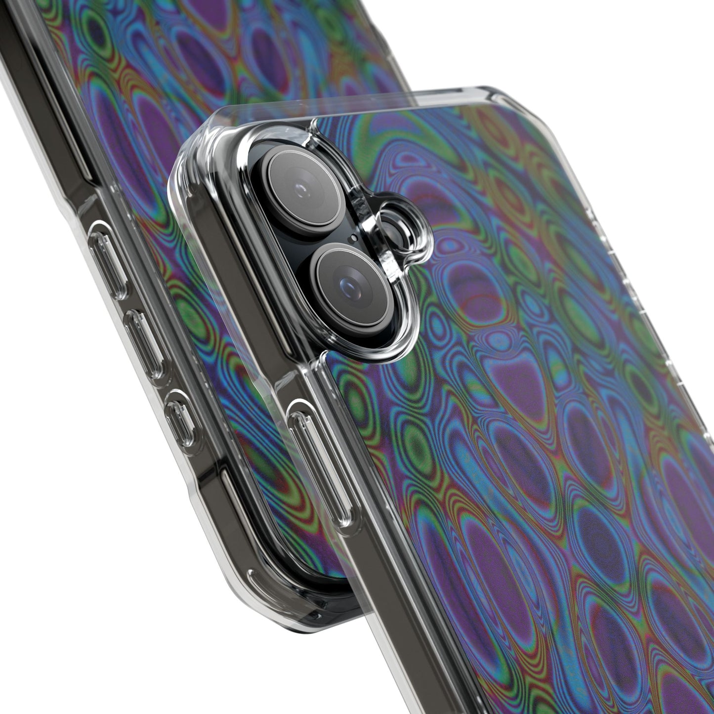 iPhone 16 Magnetic Clear Impact Case - DMT Seer No.20