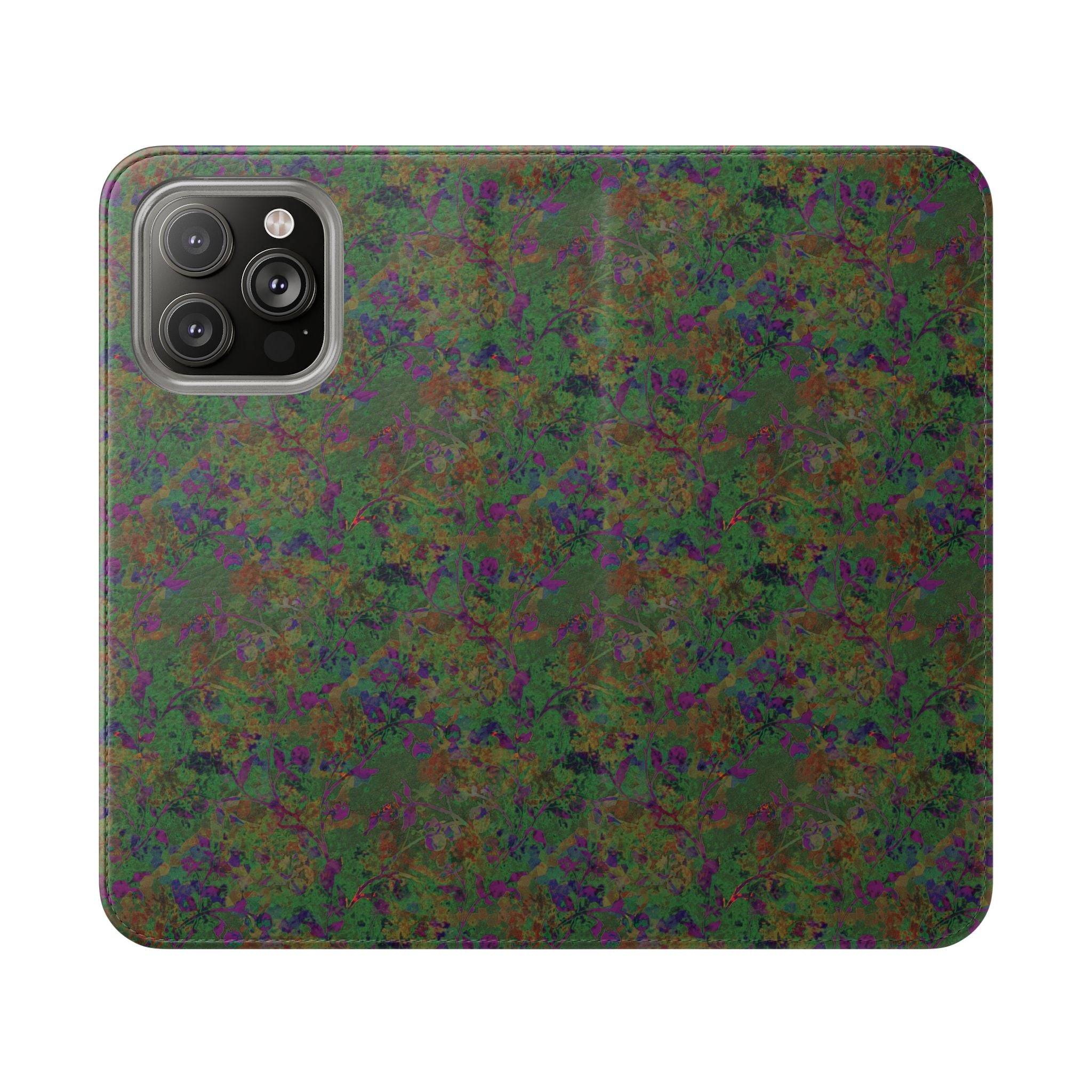 iPhone 14 Flip Case - Hidden Weave Series V3 No.24