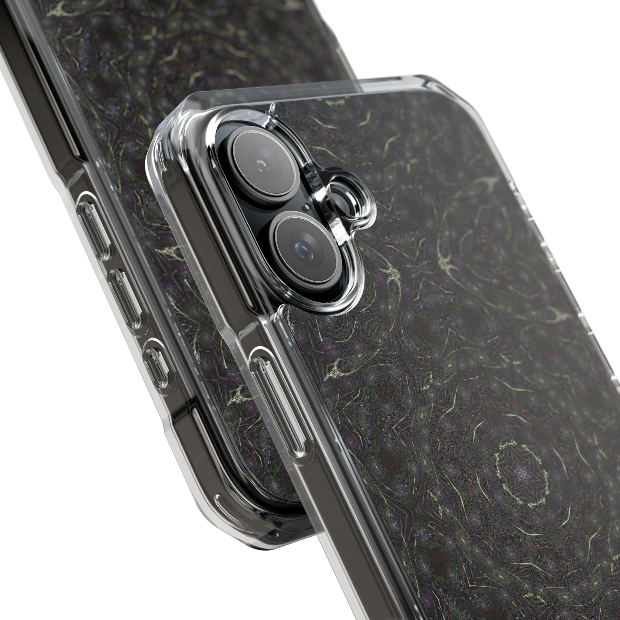 iPhone 16 Magnetic Clear Impact Case - P5 Kaleidoscopic No.18