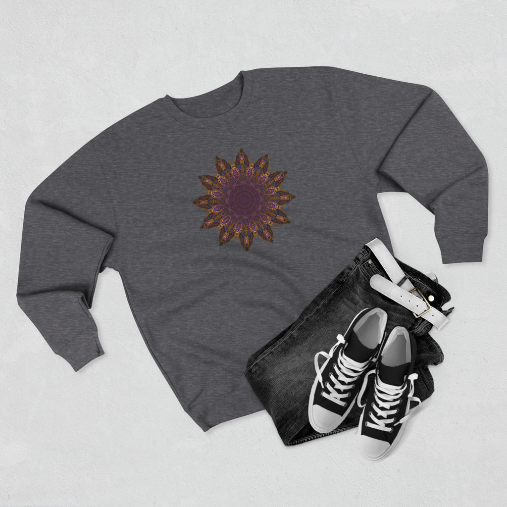 Unisex Crewneck Sweatshirt - Love Light Mandalas No.1