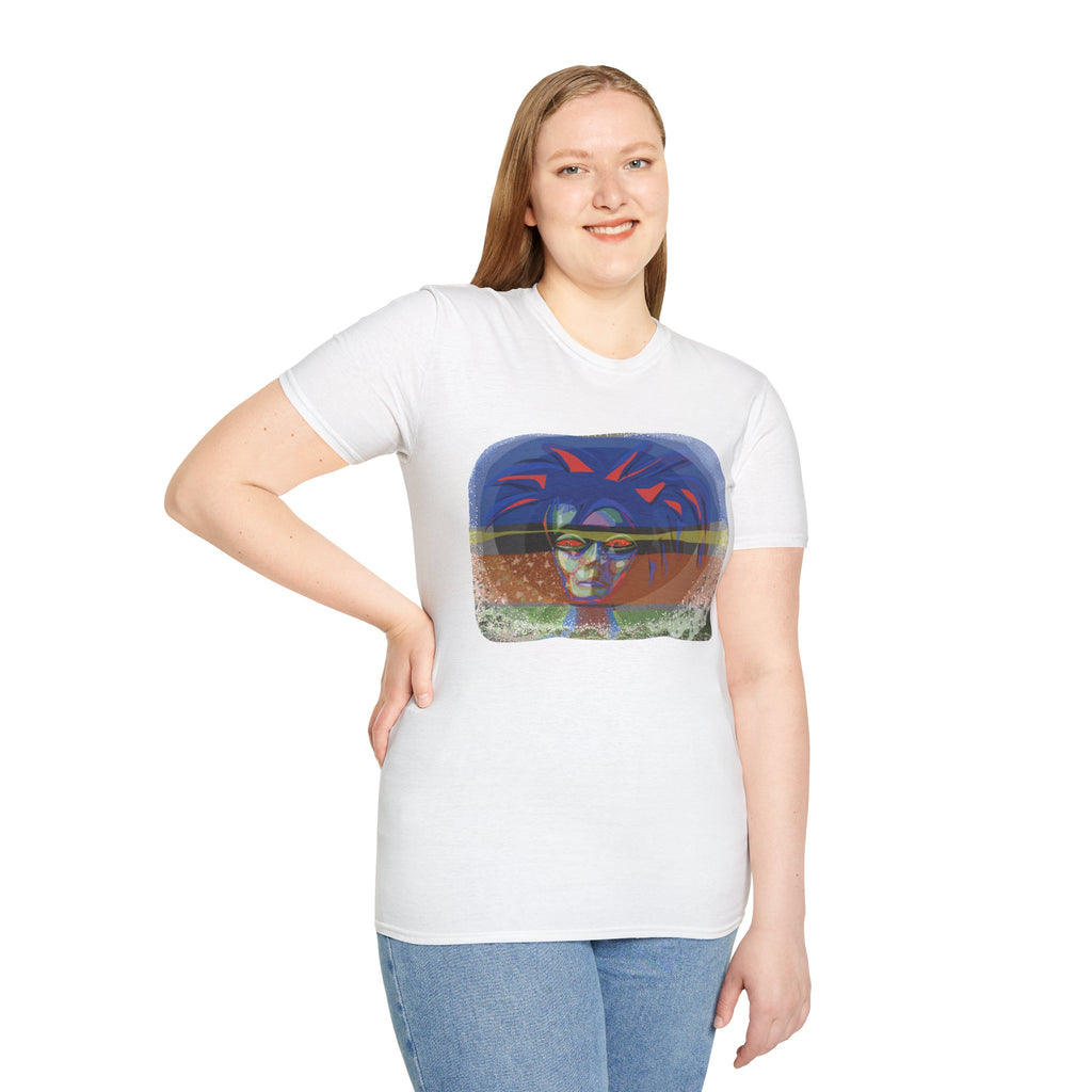 Unisex Softstyle T-Shirt - The Traveller Series (Seeing)