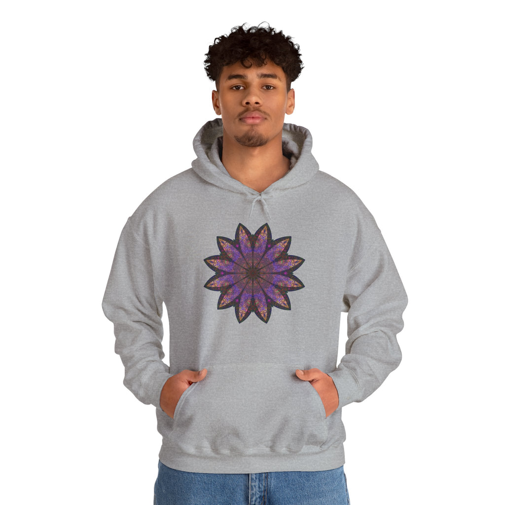 Unisex Heavy Blend™ Hooded Sweatshirt - Love Light Mandalas No.23