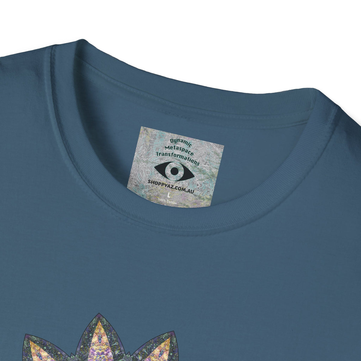 Unisex Softstyle T-Shirt - Love Light Mandalas No.21
