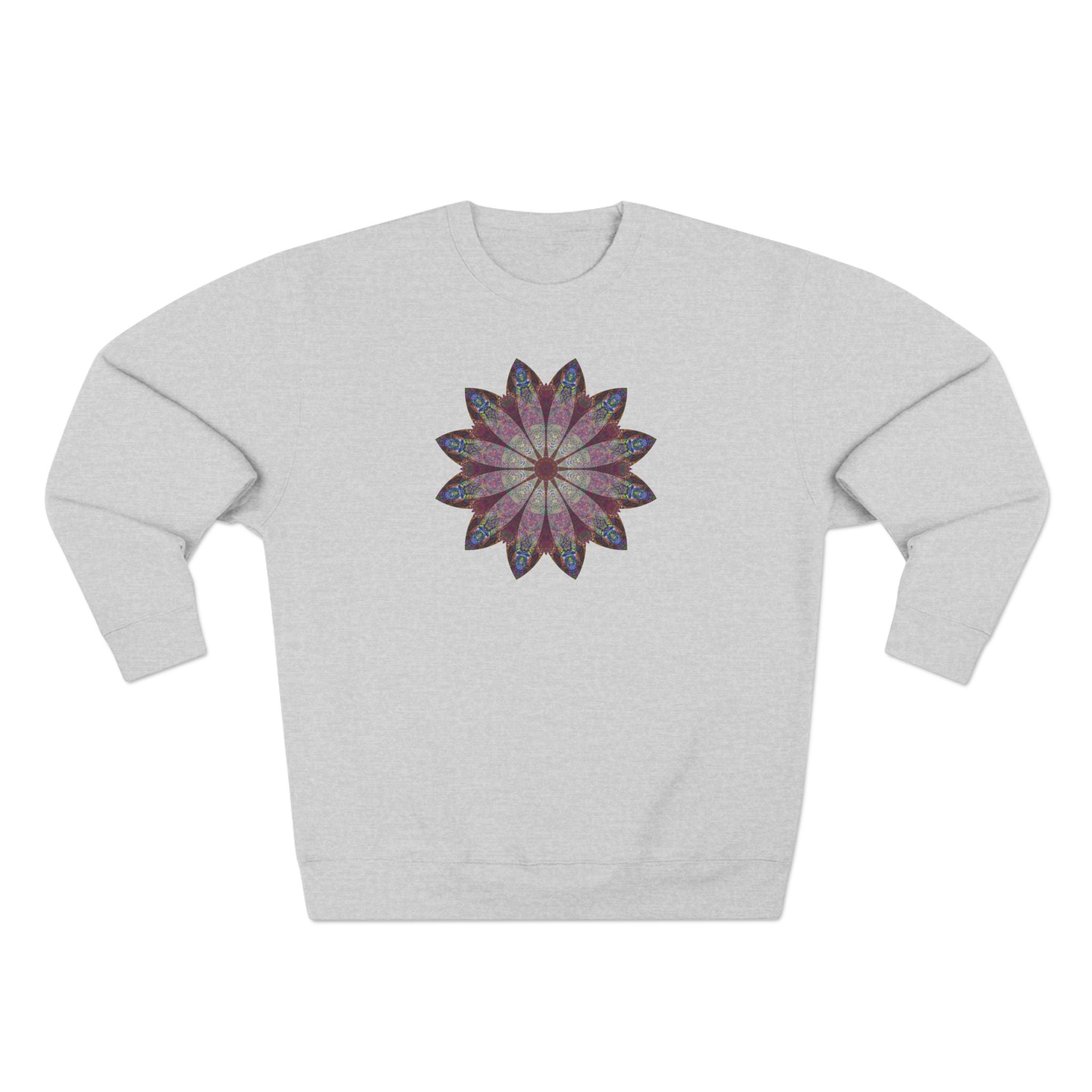 Unisex Crewneck Sweatshirt - Love Light Mandalas No.9