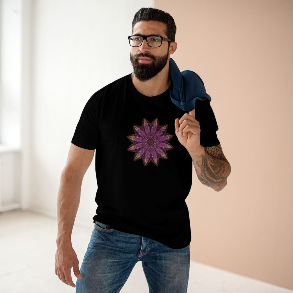Men's Staple Tee - Love Light Mandalas No.16