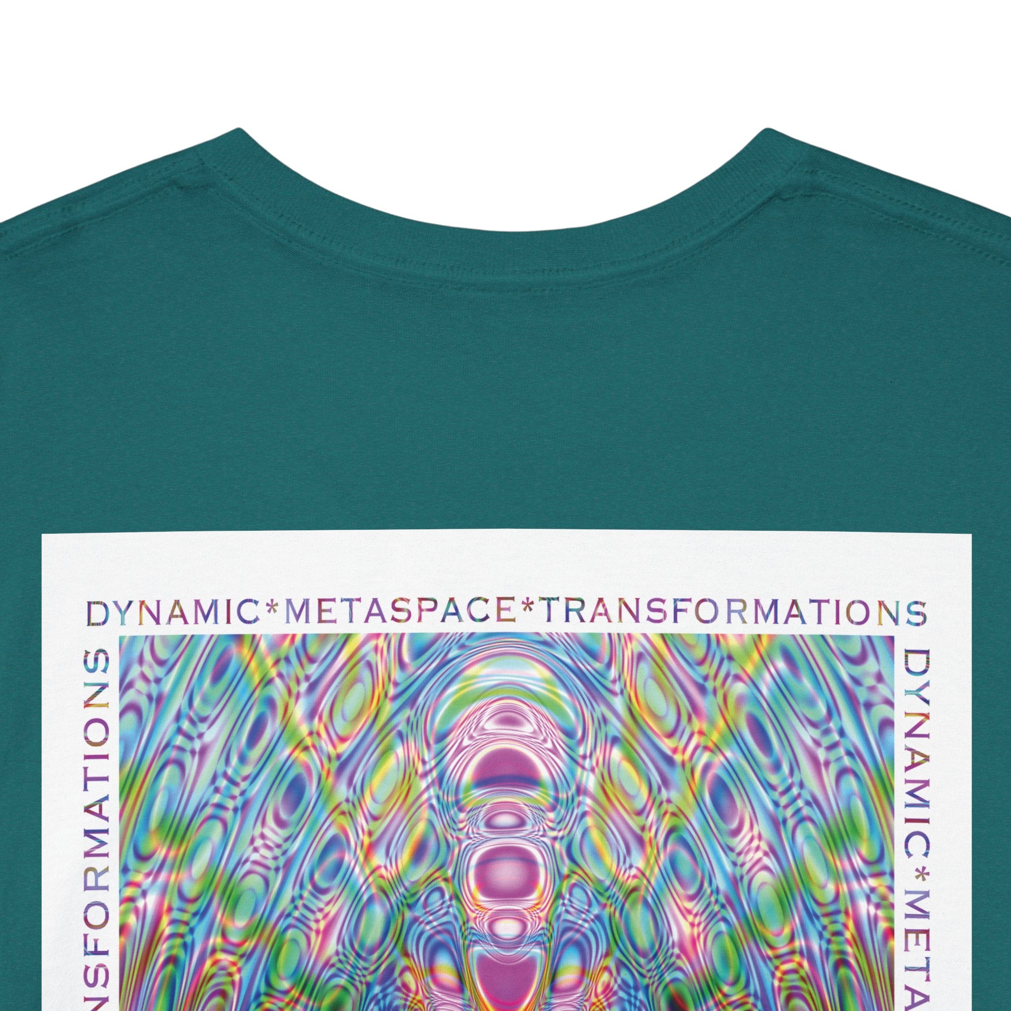 Unisex Heavy Cotton Tee (Back) - DMT Seer No.2